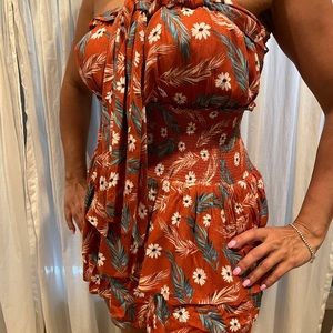 VICI convertible smocked romper